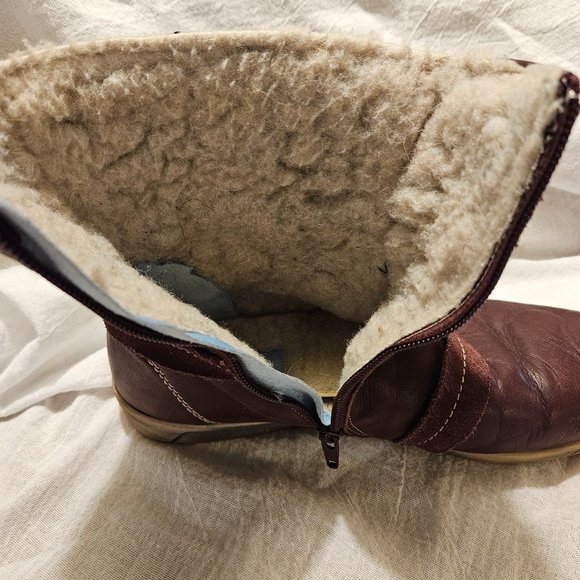 Cloud footwear Arlo leather boot wool lining - Picture 5 of 9